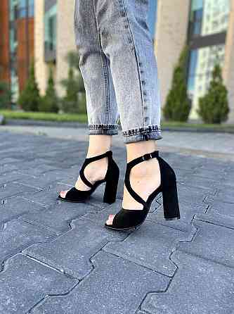 Nivelle Босоніжки жіночі NIVELLE 1858/9510-9544 чорні (літо, замша натуральна) (3710) Коломыя