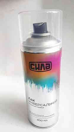 Лак універсальний глянець безбарвний 400 мл (СИЛА) Вінниця