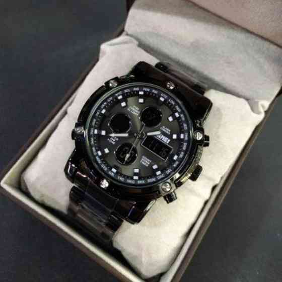 Чоловічий наручний годинник Skmei Molot Limited AllBlack (Чорний) Вінниця