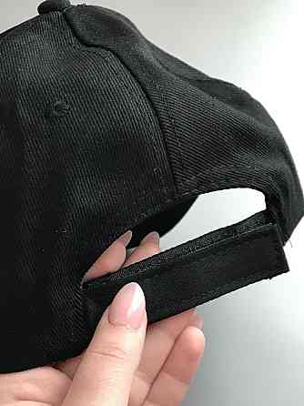 Чорна Кепка/Бейсболка з Вашим написом/ Вашим ім'ям Чернівці