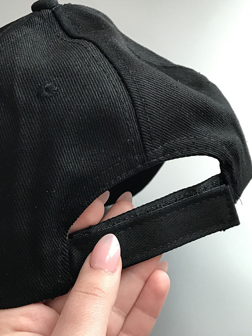 Чорна Кепка/Бейсболка з Вашим написом/ Вашим ім'ям Чернівці - фото 4