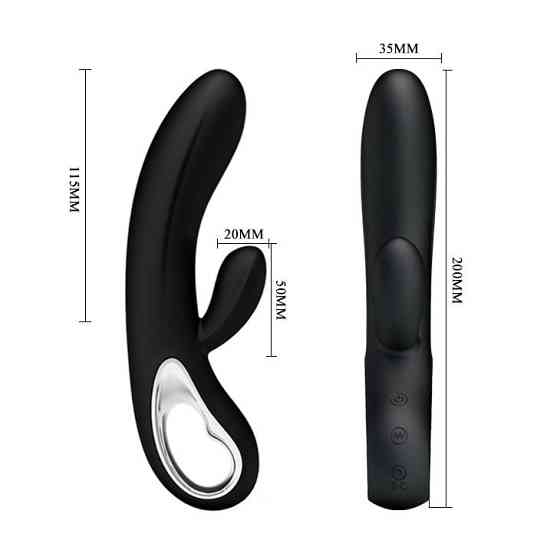 Вібратор - Pretty Love Elmer Vibrator Black Sex Aura Київ