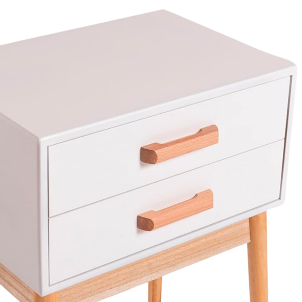 Тумба приліжкова Chomik AVESTA на два ящики у скандинавському стилі Київ - фото 4