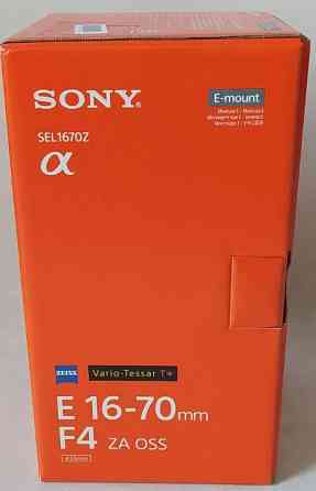 Объектив: Sony SEL1670Z 16-70mm.F/4 OSS.Новий обєктив. Харьков