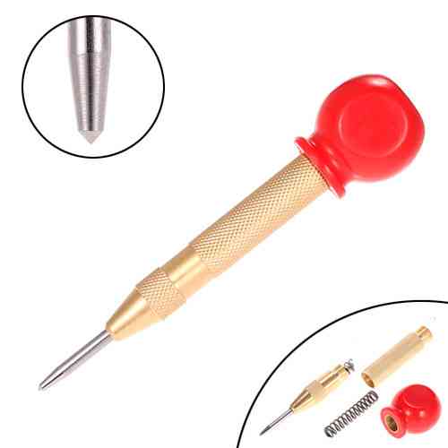 Кернер пружинний автоматичний для розмітки металу та дерева, ударний інструмент Київ