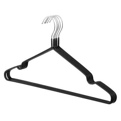 Плічка Ardesto Металеві з ПВХ покриттям Чорні 40.5 см 5 шт. (ARHC2805B) Вінниця