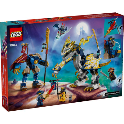 Конструктор LEGO NINJAGO Розбійник: Робот-вершник на драконі (71843) Вінниця - фото 11