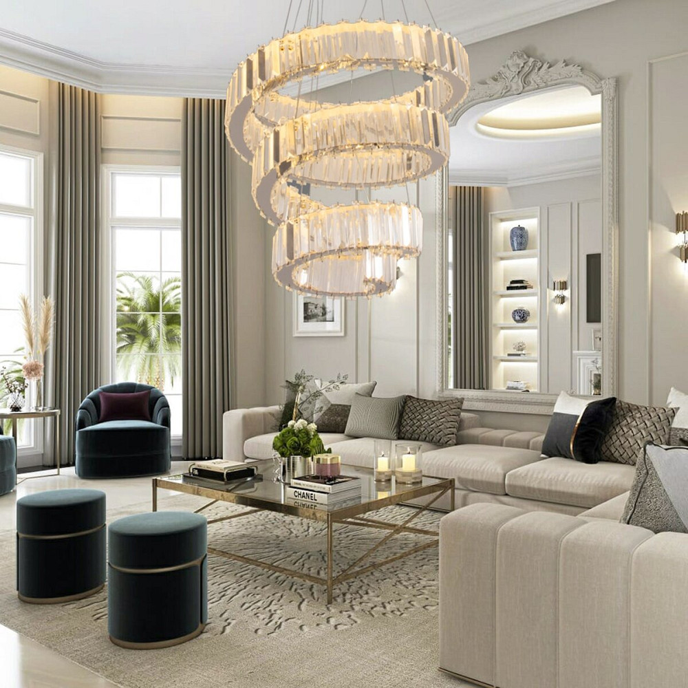 Люстра світлодіодна акрилова Sirius B E2073/96W Коломия - фото 7