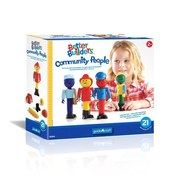 Набір фігурок до конструкторів Guidecraft Better Builders Професії (G8304) Харьков - изображение 7