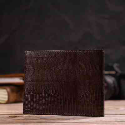 Портмоне Canpellini Из натуральной кожи Коричневое (21869) Винница