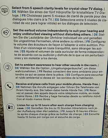 Гарнитура Sennheiser TV Clear Set. Київ