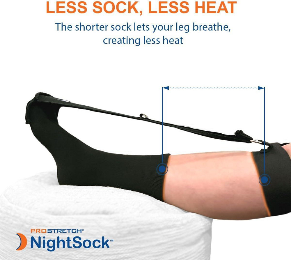 Ночной носок ProStretch для лечения подошвенного фасциита и ахиллотендита, ортопедический фиксатор стопы Киев - изображение 3