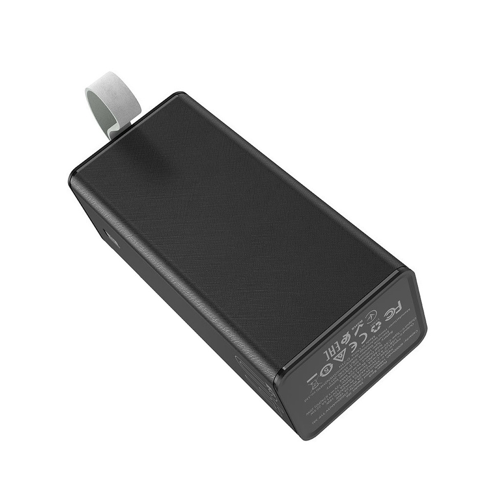 Зовнішній акумулятор HOCO J86 Powermaster 22.5W fully compatible power bank(40000mAh) Black Київ - фото 4