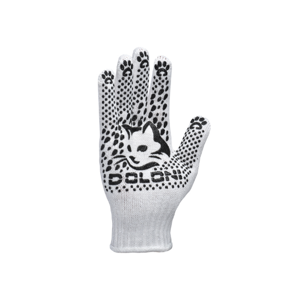 Рукавички 4895 трикотаж з малюнком ПВХ р.8(M) клас 10 білий КотоФан ДКГ Житомир - фото 2