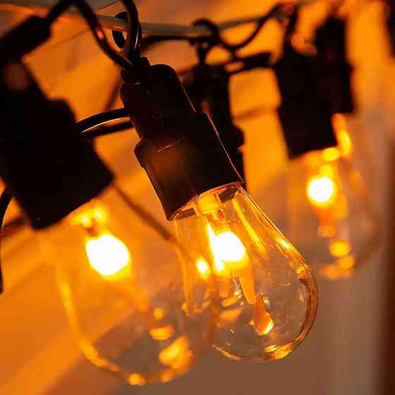 Ретро гирлянда на вулицю 10 LED ламп 5 м Київ