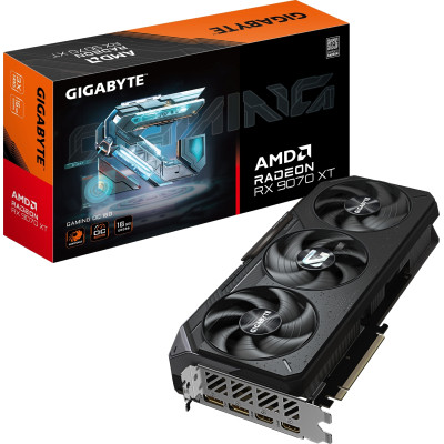 Видеокарта GIGABYTE Radeon RX 9070 XT 16Gb GAMING OC (GV-R9070XTGAMING OC-16GD) Винница - изображение 5