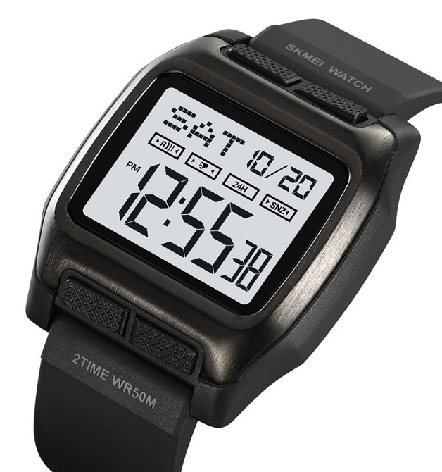 Skmei 2193BKWT Black-White SBR Киев - изображение 2