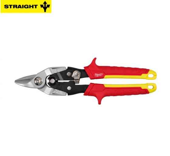 Ножиці по металу скорочені MILWAUKEE (прямий різ) Одеса