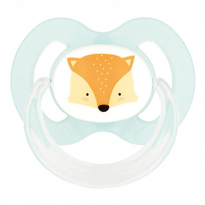 Пустышка Baby-Nova Forest Animals 6-18 мес. персиковая/бирюзовая 2 шт (3962321) Винница - изображение 3