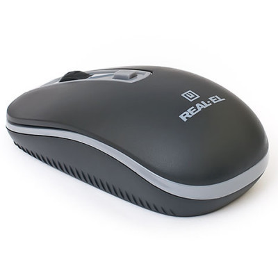 Мышка REAL-EL RM-303 black-grey Винница - изображение 3