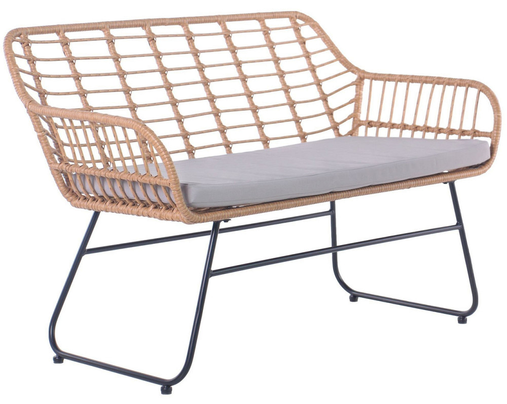 Комплект садових меблів Comfort Ротанг Латте Київ - фото 4