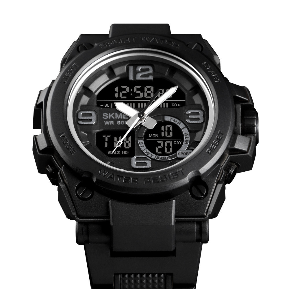 Чоловічий наручний годинник Skmei 1452 Чорний Київ - фото 6