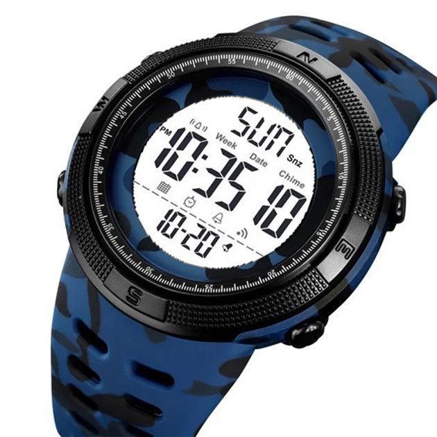 Спеціальні годинники для військових операцій SKMEI 2070CMBUWT, Оригінальні спортивні годинники ZF-61 Івано-Франківськ - фото 1