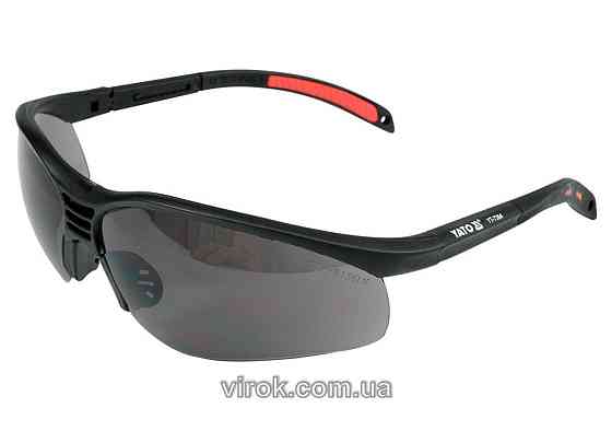 Окуляри захисні YATO відкриті затемнені [12/240] Одесса