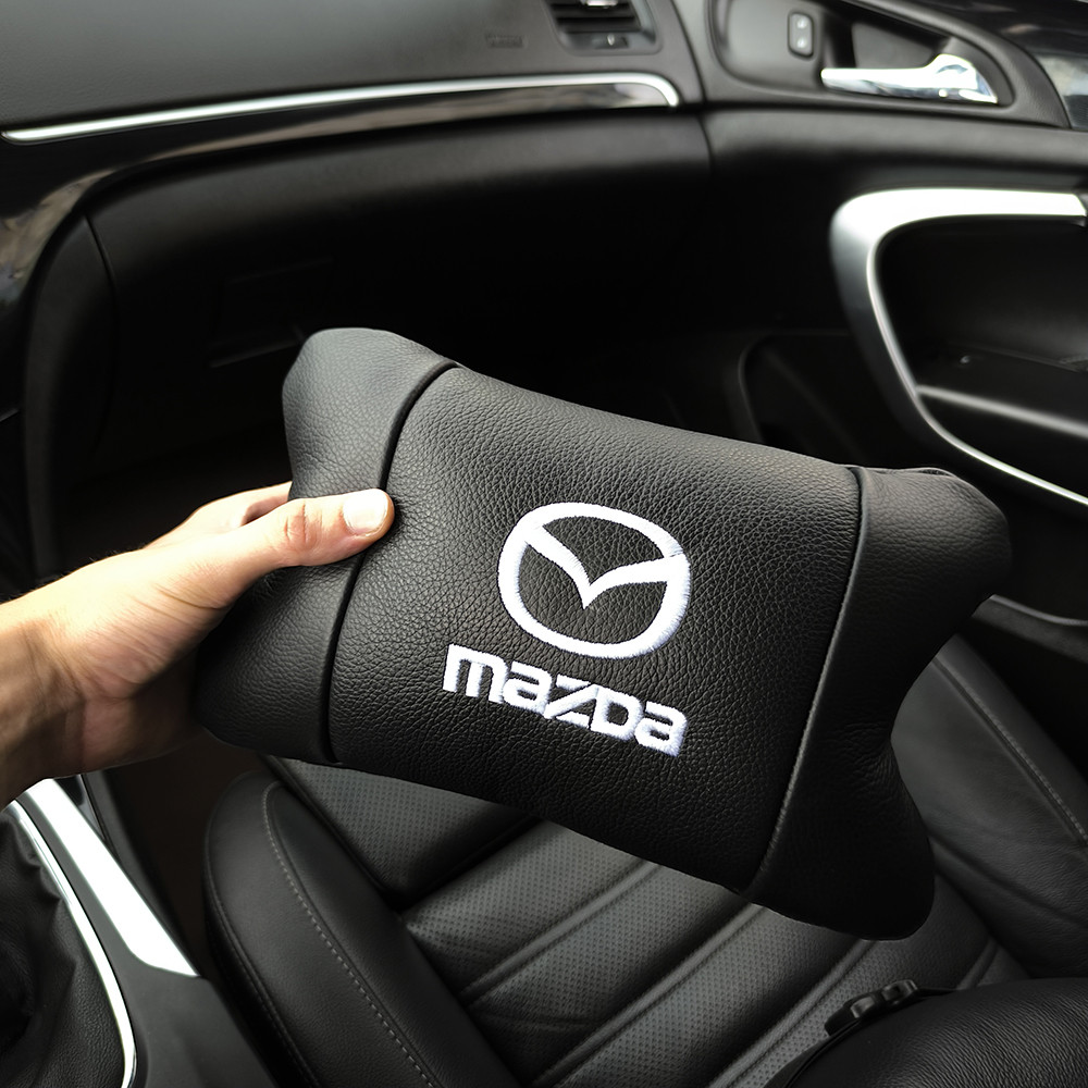 Подушка для комфорту в авто Mazda Мазда, Дорожня подушка під голову під голову для поїздок DU-47 Львів - фото 14