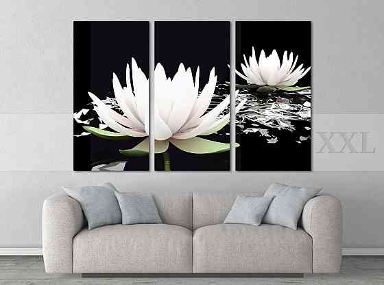 Модульна картина Квіти Лілії Art-8_XXL Київ