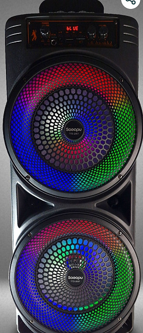 Блютуз колонка с RGB и микрофоном  Большая !!! Киев - изображение 7