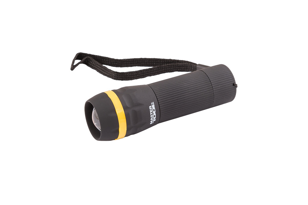 MASTERTOOL Ліхтар з регулюванням фокусу MASTERTOOL 103х31 мм LED 3xAAA ABS 94-0801 Коломия - фото 1