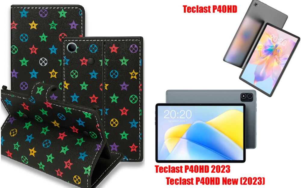 Книга-трансформер для планшета Teclast P40HD, P40HD 2023, P40HD New 2023, цвет Black Lyi Black Киев - изображение 1