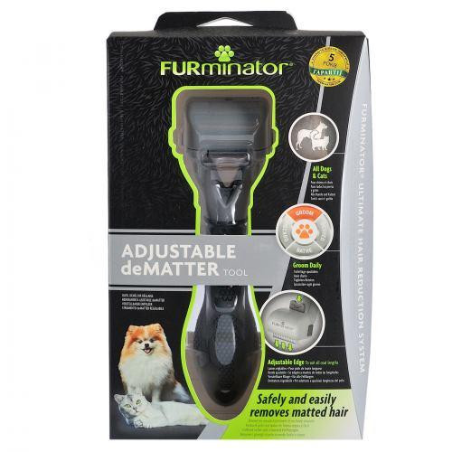 Колтуноріз FURminator для собак та котів, регульований Київ - фото 1