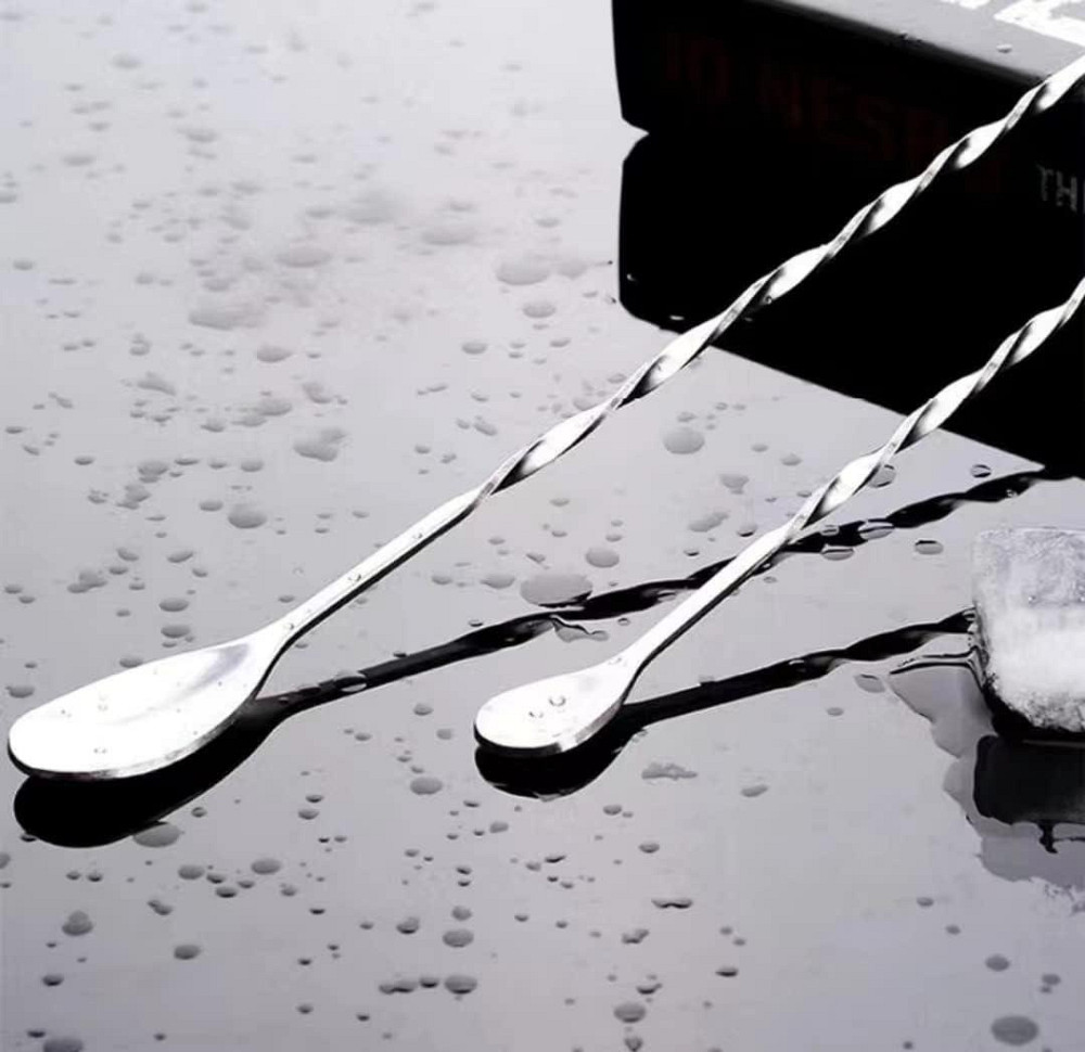 Ложка для коктейлів 27 см нержавіюча Київ - фото 4