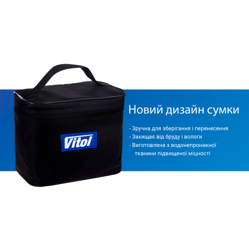 Автомобильный компрессор ViTOL K-52 150psi 15А 40л с автосопрерывом и прикуривателем Харьков - изображение 8