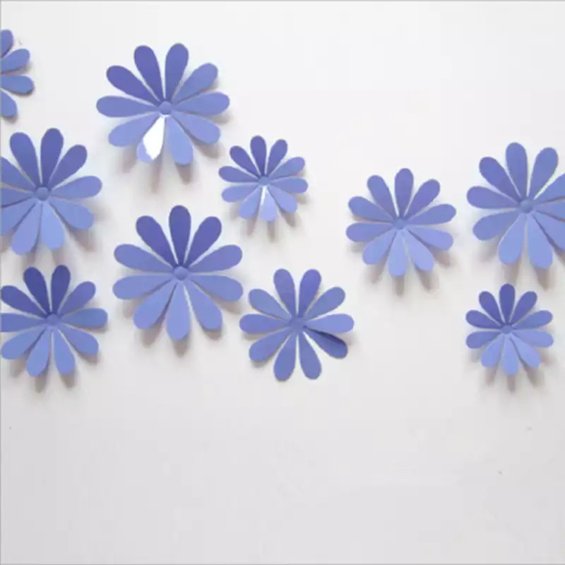 Набір фіолетових квіток - 12шт. Київ - фото 1