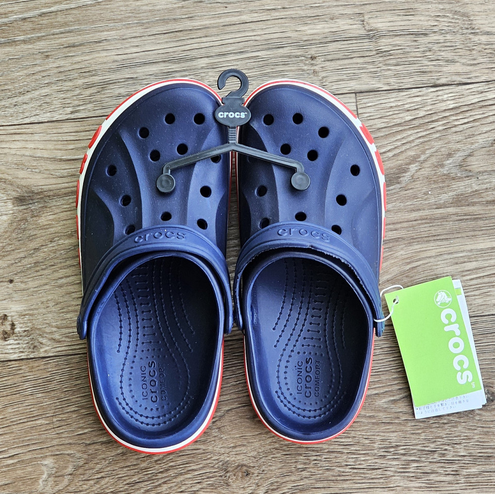 Жіночі Крокси Сині капці CROCS Шльопанці (розміри: 34,35,36,37,38) Дніпро - фото 10