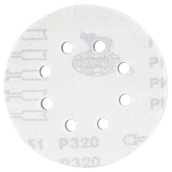 Sigma Шлифовальный круг 8 отверстий Ø125мм P320 (10шт) SIGMA (9122731) Киев