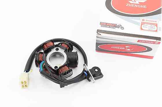 Статор магнето (генератора) (6 котушок роз'єм "мама 4+1") Київ