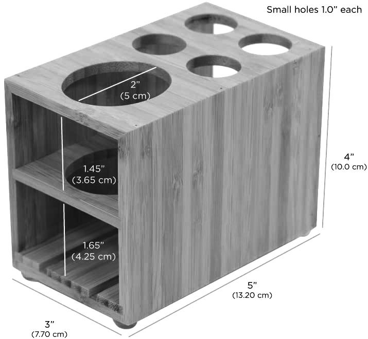 Органайзер для зубних щіток "Агадір" капучино Миколаїв - фото 2