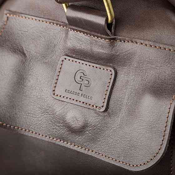 Сумка дорожня Grande Pelle 11044 Коричнева Київ