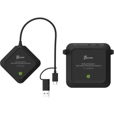 Адаптер extender 25m WIFI 2xUSB-A + USB-C + 3.5mm J5create (JVW120-N) Винница