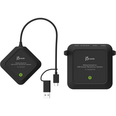 Адаптер extender 25m WIFI 2xUSB-A + USB-C + 3.5mm J5create (JVW120-N) Вінниця - фото 3
