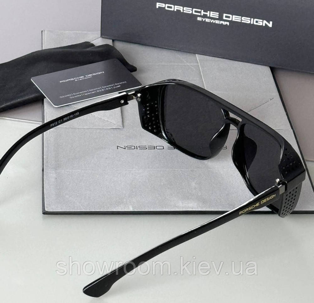Чоловічі сонцезахисні окуляри з поляризацією Porsche Design (219) Київ - фото 4