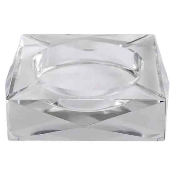 Скляна попільничка для сигарет 13х13х4 см попільничка квадратна настільна HP-4-132 Київ
