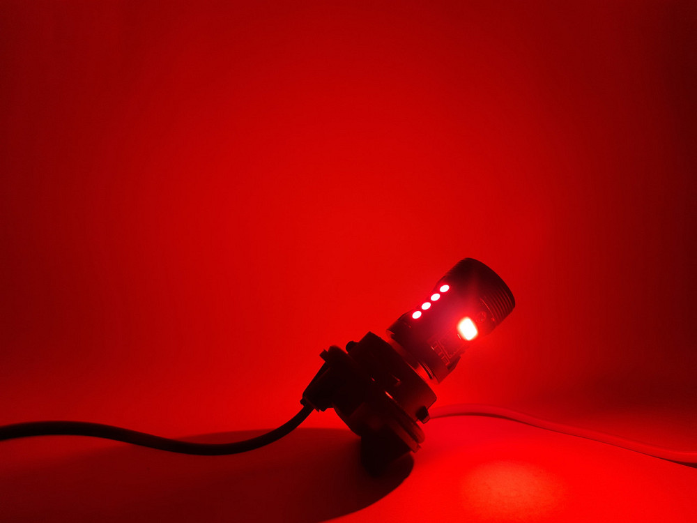 Комплект світлодіодних ламп StarLight LED SL-CB7 CANBUS PR21W BA15S RED 12V Харків - фото 3