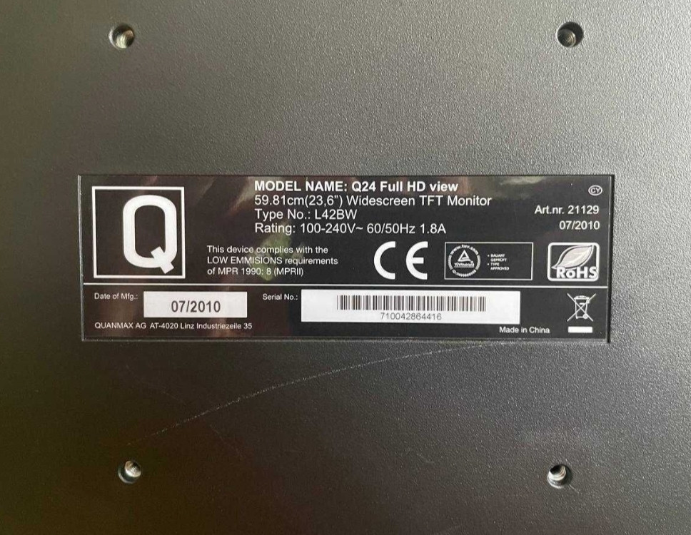 Монитор Q24, 24