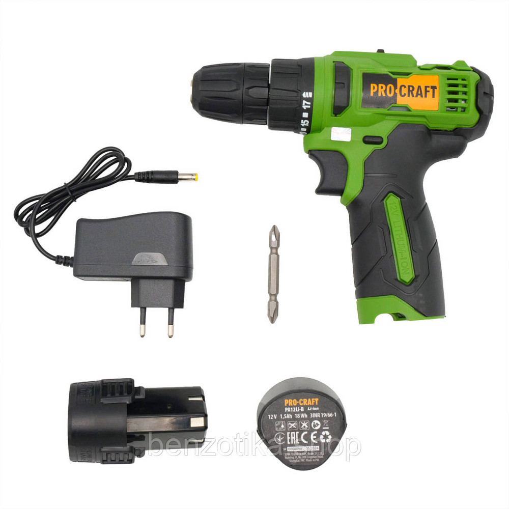 Шуруповерт Procraft PA12Li COMPACT Київ - фото 10
