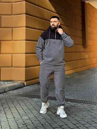 Чоловічий теплий костюм (двокольоровий) Одеса